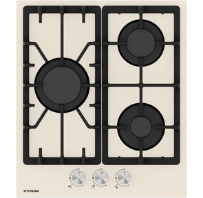 Газовая варочная поверхность Hyundai HHG 4333 BE бежевый