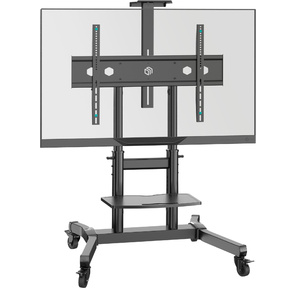 ONKRON TS1891 черный 50"-90" макс.100кг напольный мобильный