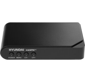 Ресивер DVB-T2 Hyundai H-DVB200 черный