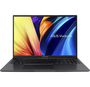 Ноутбук Asus VivoBook 16 X1605ZA-MB321 Core i3 1215U 8Gb SSD512Gb Intel UHD Graphics 16" IPS WUXGA  (1920x1200) noOS black WiFi BT Cam  (90NB0ZA3-M00K80)