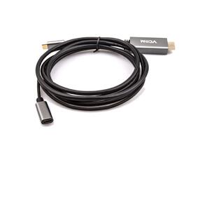 VCOM CU423MCPD-1.8M Кабель-адаптер USB 3.1 Type-Cm --> HDMI A (m) 4K@60Hz,  1.8m ,  PD,  Alum Shell, VCOM  <CU423MCPD-1.8M>