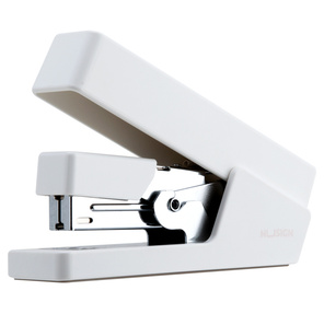 Степлер Deli ENS081WHITE Nusign 24 / 6 26 / 6  (25листов) белый 100скоб коробка