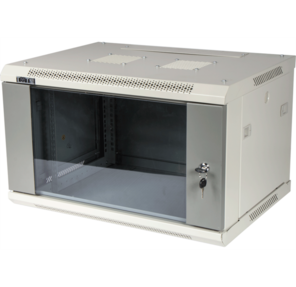 Шкаф настенный серии Pro,  12U 600x450,  стеклянная дверь