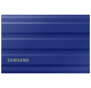 Внешние HDD и SSD External SSD 1TB Samsung T7 Shield  (Blue),  IP65,  Type C-to-C / A,  USB 3.2 Gen2,  R / W 1050 / 1000MB / s,  88x59x13mm,  98g  / 12 мес. / 