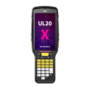 Терминал сбора данных M3 Mobile UL20X Android 10,  GMS,  FHD,  LTE (4G),  WiFi,  SE5800 ER Imager Scanner,  Rear Camera,  BT,  GPS,  NFC (HF),  4G / 64G,  35 Functional Keypad,  Standard Battery,  Bullet Proof Film,  Hand Strap included