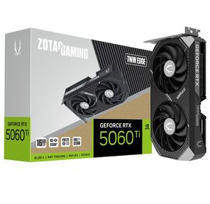 Видеокарта Zotac RTX5060Ti AMP 8GB GDDR7 128bit 3xDP HDMI 2FAN MEDIUM PACK