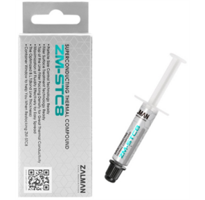 Zalman ZM-STC8 superconducting thermal compound,  thermal conductivity 8.3W / m-k,  viscosity 350-480Pa.s