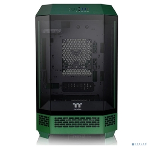 Корпус Thermaltake The Tower 300 Racing Green зеленый без БП miniITX 7x120mm 5x140mm 2xUSB3.0 audio bott PSU