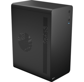 Aerocool CS-110-S-BK-v1  (mATX,  0.7mm,  USB3.0 x1,  USB2.0 x2,  1x 8cm Black Fan)