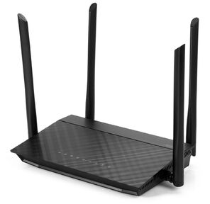 ASUS RT-AC1200 802.11b / g / n / ac,  300 + 867Mbps,  2, 4 + 5 gGz,  4 antenna,  USB