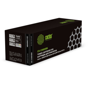 Картридж лазерный Cactus CS-C069HBK 069H черный  (7600стр.) для Canon i-SENSYS MF752Cdw MF752 / MF754Cdw MF754