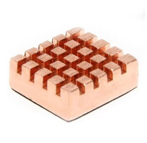 Радиатор ACD RA026   Радиатор медный  ACD Fine Copper Heat Sink  (14*12*5.5mm)  for Raspberry Pi3 B,  Pi3 B+,  Pi4