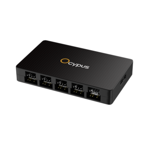 концентратор Ocypus Delta EH10 BK,  10 ports FAN / ARGB Hub