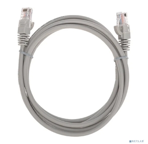 Патч-корд U / UTP,  CAT 5e,  RJ45-RJ45,  26AWG,  ZH нг (А)-HF,  серый,  2м  REXANT