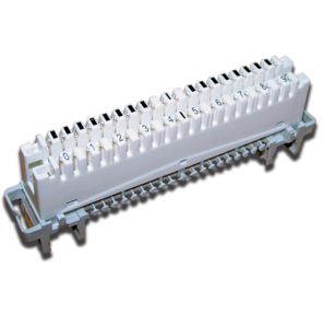 Плинт TWT  (TWT-LSA10P-DIS-10) размыкаемый LSA Profil,  Eco,  10 пар,  маркировка от 1 до 0