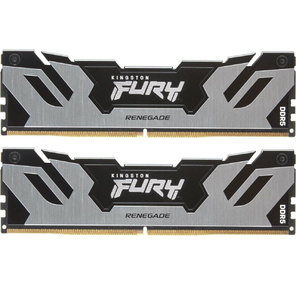 Память DDR5 2x64GB 6400MHz Kingston KF564C32RSK2-64 Fury Renegade Silver XMP RTL Gaming PC5-51200 CL32 DIMM 288-pin 1.4В kit dual rank с радиатором Ret