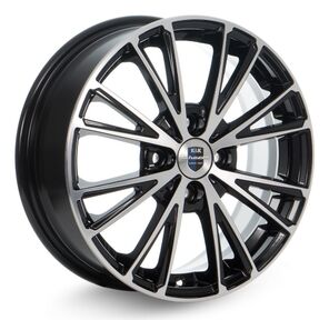 Легковой диск КиК 6, 0 / 16 4*100 Алмаз черный SK