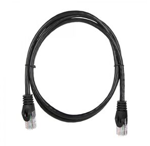 Патч-корд ACD-LPU5C-10B [ACD-LPU5C-10B] Cat5e UTP 24AWG 4Pair,  7 / 0.18мм CU Черный,  1.0м,   (741739)