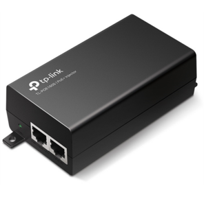 TP-Link TL-PoE160S Инжектор PoE+,  1 гигабитный порт PoE,  1 гигабитный порт без PoE