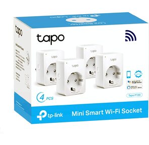 Умная розетка TP-Link TAPO P100 (4-PACK)
