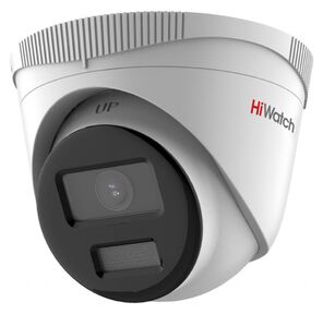 Камера видеонаблюдения Hiwatch 2Мп купольная ColorVu IP-камера HiWatch DS-I253L (D)  (2.8mm) с гибридной смарт-подсветкой до 30м IP Камера,  купольная