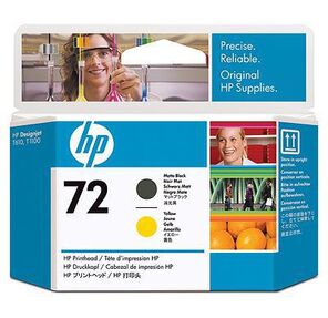 Печатающая головка HP 72 для Designjet T1200 пурпурная + голубая [C9383A]