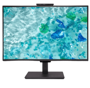 Монитор /  ACER B248YGbemiqprcuzx 23, 8'',  ZeroFrame,  Black,  PCR 85% + OBP 5%,  16:9,  IPS,  1920x1080,  4ms,  300cd,  120Hz,  1xHDMI (2.0) + 1xDP (1.2) + 1xDP Out + Type-C (PD100W) + 1xDP Out + RJ45 + USB Hub (3.2) + USB-B (2up 3down) + Webcam + SPK + Audio Out,  Speakers 5Wx2,  sync: FreeSync,  hdr: HDR 10,  hadj 165,  Pivot,  DE: Delta E<1,  Vesa:100x100