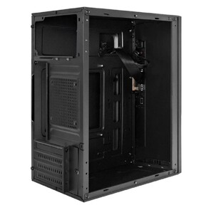 Exegate EX297991RUS Корпус Minitower BAA-303  (mATX,  без БП,  2*USB,  HD Audio,  черный)