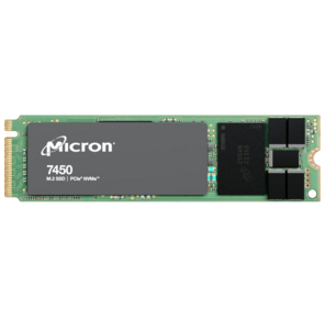 Micron SSD 7450 PRO,  480GB,  M.2 (22x80mm),  NVMe,  PCIe 4.0 x4,  3D TLC,  R / W 5000 / 700MB / s,  IOPs 280 000 / 40 000,  TBW 800,  DWPD 1  (12 мес.)