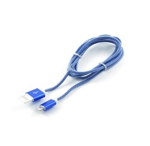 Кабель Gembird USB 2.0 Am - Lightning 8P Blue CC-ApUSBb1m