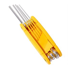 Набор шестигранных ключей Deli DL230308 Материал: CR-V. Спецификация: 1, 5, 2, 2, 5, 3, 4, 5, 6, 8мм.