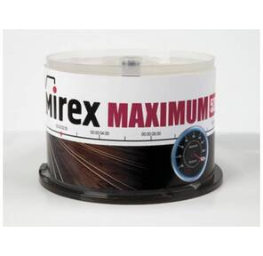 Диск CD-R Mirex 700 Mb,  52х,  Maximum,  Cake Box  (50),   (50 / 300)