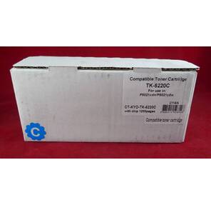 Тонер-картридж для Kyocera Ecosys P5021CDN / P5021CDW / M5521CDN / M5521CDW TK-5220C cyan 1.2K JPN