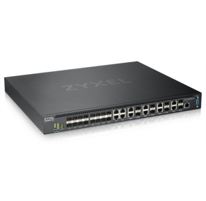 Zyxel XS3800-28 L2+ switch ,  4xRJ-45: 1  /  2.5  /  5  /  10G,  8xCombo  (SFP: 1  /  10G,  RJ-45: 1  /  2.5  /  5  /  10G),  16xSFP +