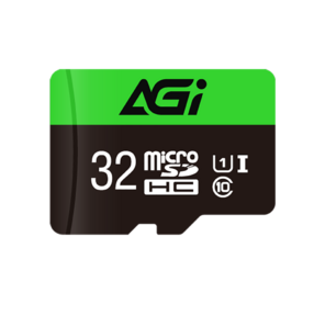Карта памяти AGI microSDHC 32GB AGI Memory Card Choice TF138 AGI032GU1TF138-R2 UHS-I U1 Class 10,  Adapter,  800 / 30 MB / s,  RTL