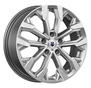 Легковой диск КиК 6, 5 / 17 5*114, 3 Дарк платинум