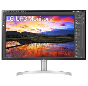 LCD LG 31.5'' 32UN650K-W {IPS 3840x2160 60Hz 5ms 380cd 1000:1 2xHDMI2.0 DisplayPort1.4 2x5W FreeSync VESA}