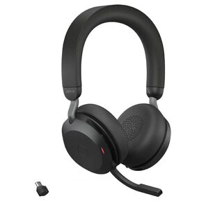 Jabra 24089-899-999 Гарнитура Evolve2 75,  Link380c MS Stereo Black  (27599-999-899)