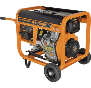 Генератор Carver PPG- 7000DE 6.3кВт