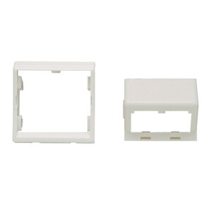 Рамка для лицевых панелей,  розеток Panduit Лицевая панель для 2-мод. MINI COM наклонная  45x4