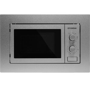 Микроволновая печь Hyundai HBW 2030 IX 20л. 1250Вт нержавеющая сталь  (встраиваемая)