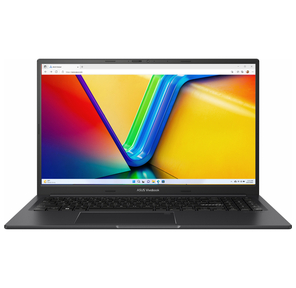 ASUS K3504VA-MA476 15.6" (2880x1620 OLED) / Intel Core i5 1335U (1.3Ghz) / 16384Mb / 512PCISSDGb / noDVD / Int:Intel Iris Xe Graphics / Cam / BT / WiFi / 50WHr / war 1y / 1.6kg / Indie Black / DOS