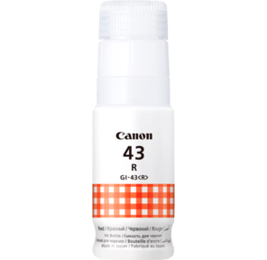Контейнер с чернилами CANON GI-43 R красный,  60 мл