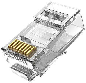 Коннектор Vention RJ45  (8p8c),  UTP,  cat. 6A,  под витую пару  (50шт.)