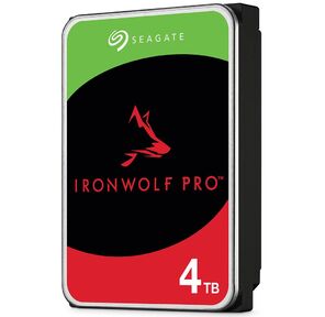Жесткий диск Seagate 3.5" 4TB IronWolf Pro NAS ST4000NT001 SATA 6Gb / s,  7200rpm,  256MB, 