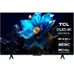 Телевизор QLED TCL 43" 43P7K-UZ черный 4K Ultra HD 60Hz DVB-T DVB-T2 DVB-C DVB-S DVB-S2 USB WiFi Smart TV