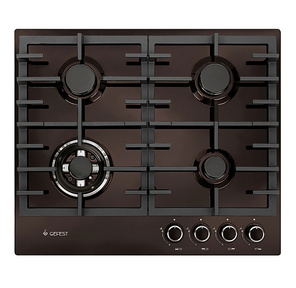 Газовая варочная поверхность Gefest ПВГ 1214-01 К7 коричневый