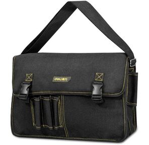 Ящики и сумки для инструментов Deli Сумка-портфель для инструментов Deli DL-P8   450 x 150 x 290мм,  00 карманов,  плечевой ремень,  ткань Оксфорд