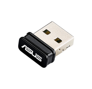ASUS USB-N10 Nano WiFi Adapter USB  (USB2.0,  WLAN 150Mbps,  2.4GHz,  802.11bgn) 2x int Antenna