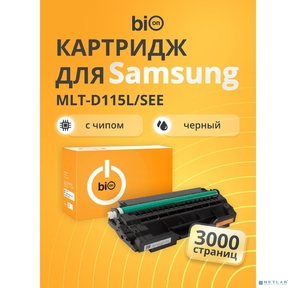 Bion BCR-MLT-D115L / SEE  Картридж для SAMSUNG  {Xpress M2620 / 2670 / 2820 / 2870 / 2880  }  (3000  стр.), Черный,  с чипом